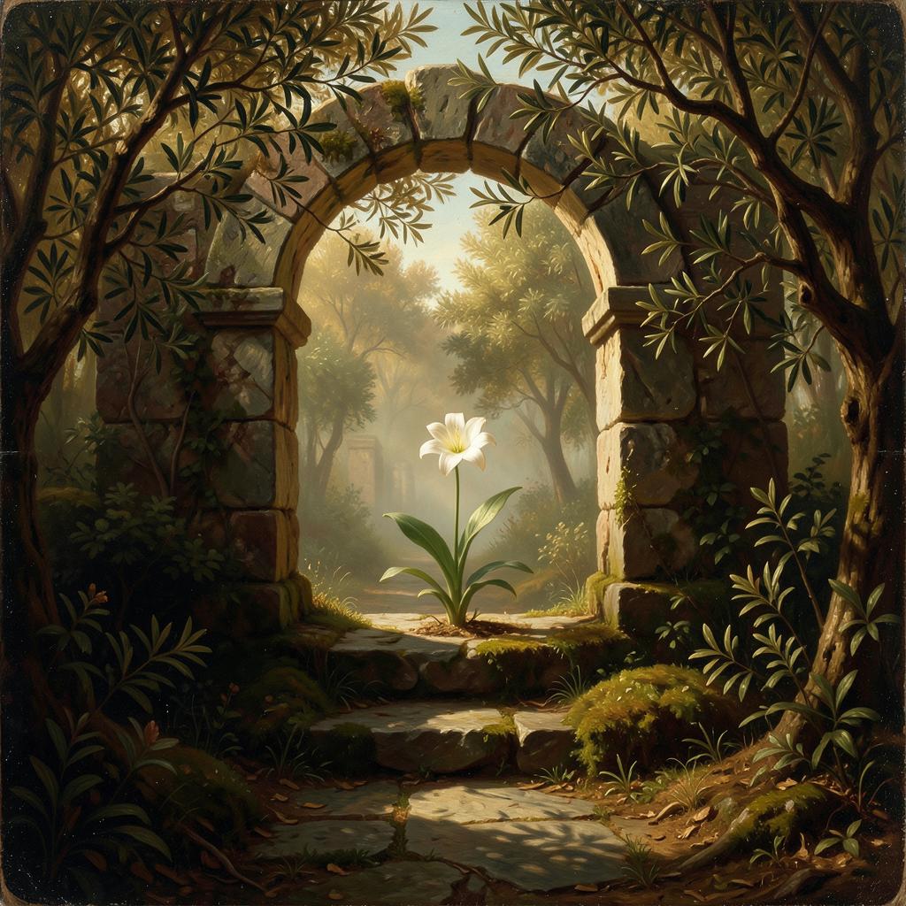 Mine eyes upon the Lord - Psalms 25 artwork