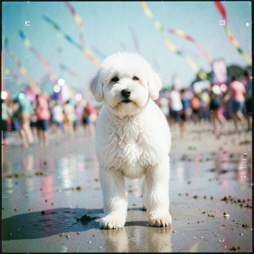 My Dog live artwork