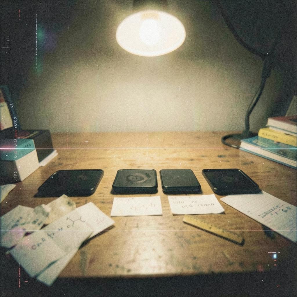 M2-B · Letters on the Desk · Indie Rock artwork