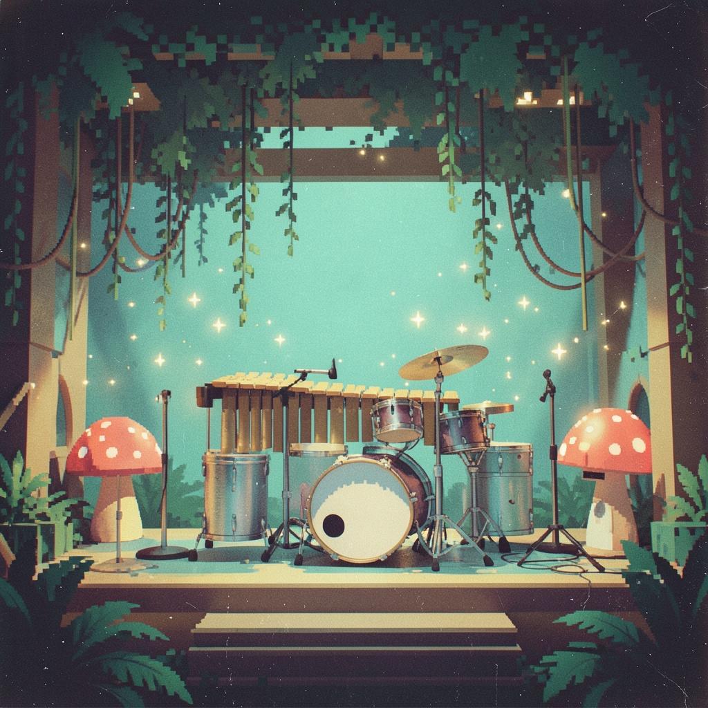 Jungle Pixel Parade 1 artwork