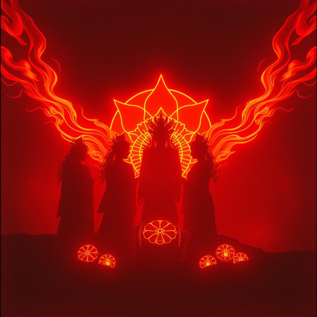 🔥🗾 忍・空行母・戦隊 — 炎舞之歌 🗾🔥 artwork