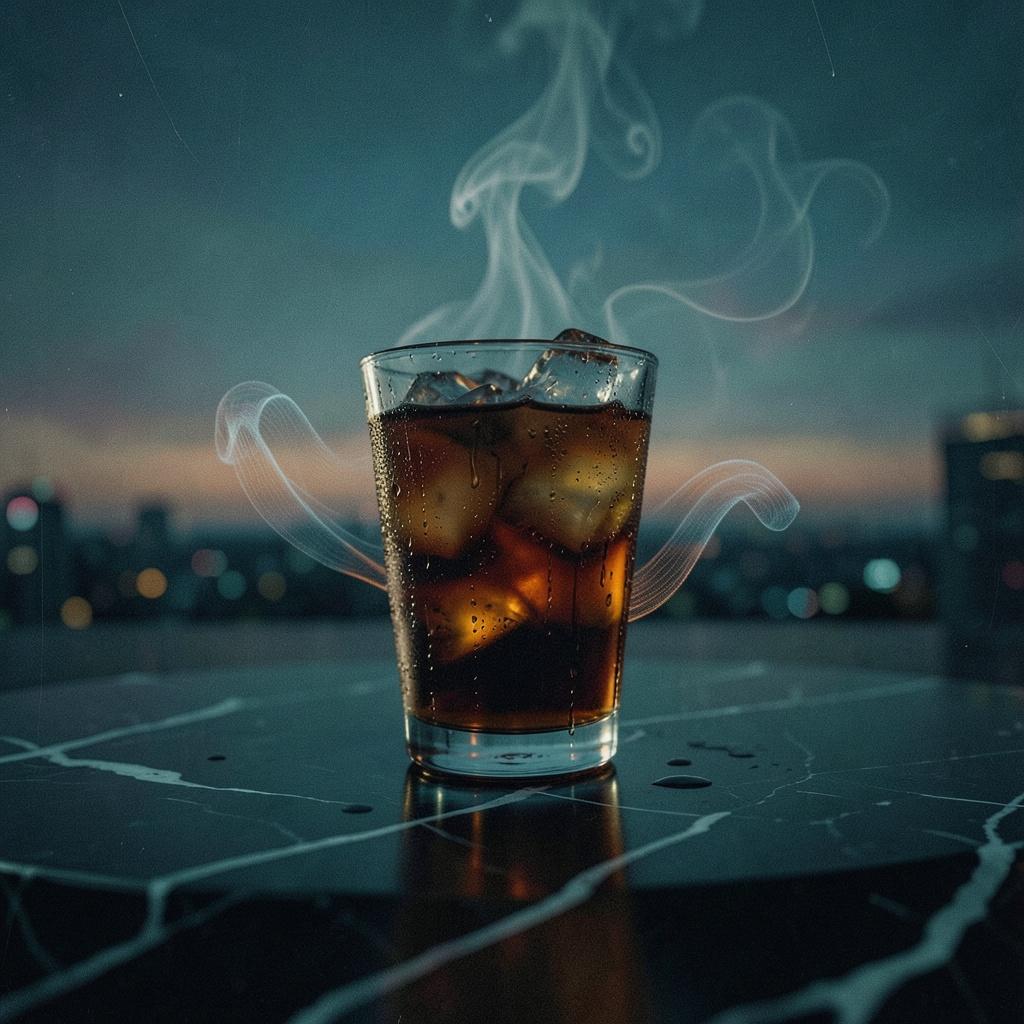 Iced Tea on the Rocks artwork