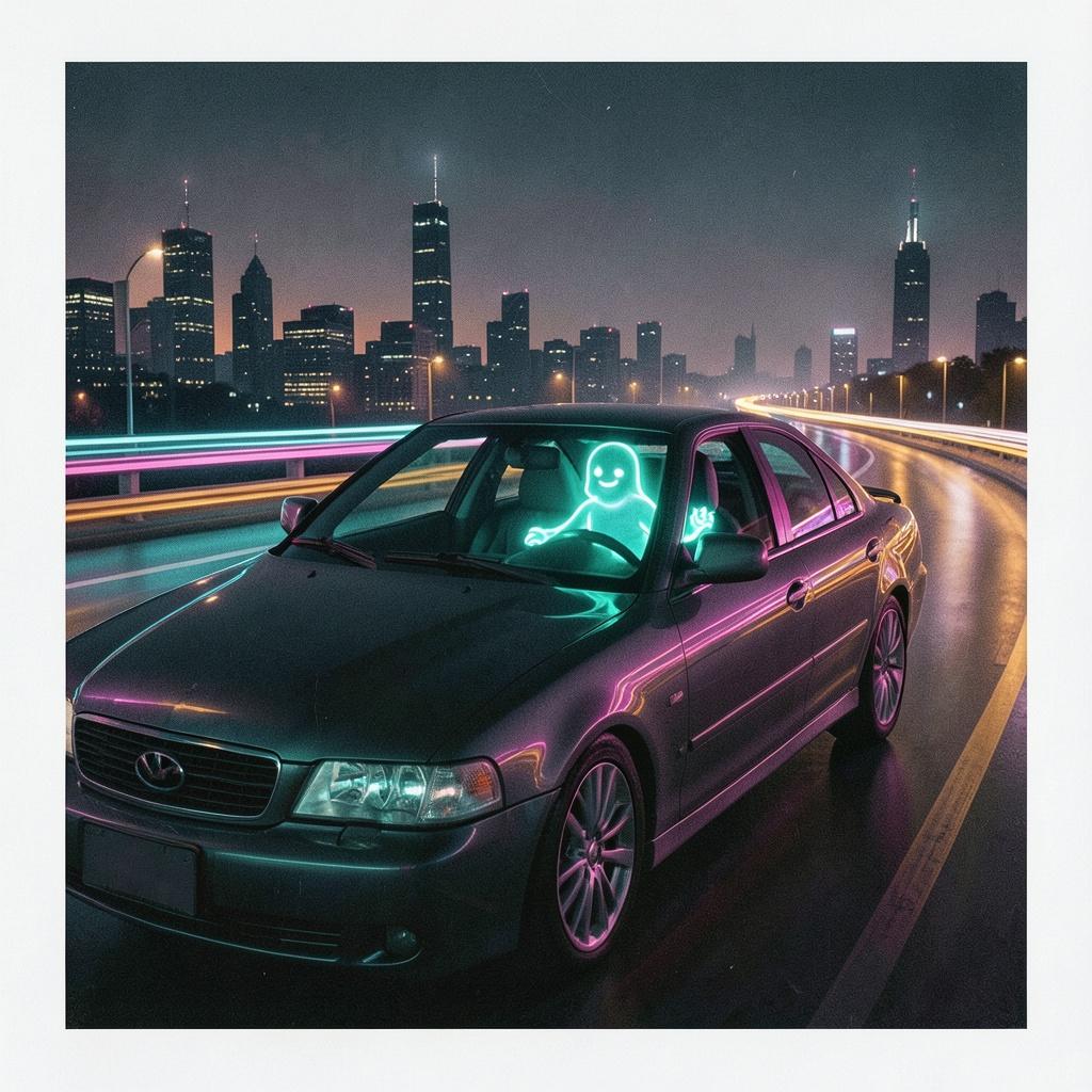 Neon Ghost Frequency artwork
