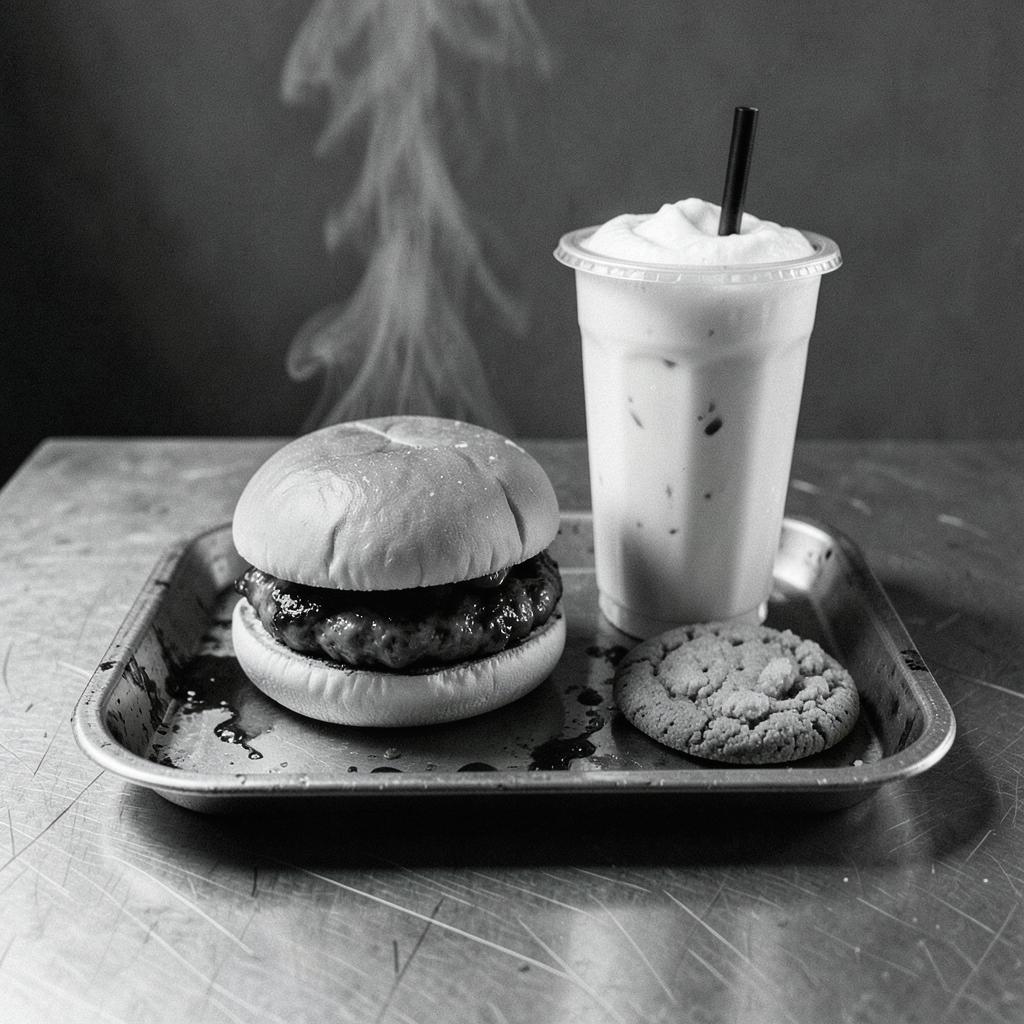 Burger Shake Cookie artwork