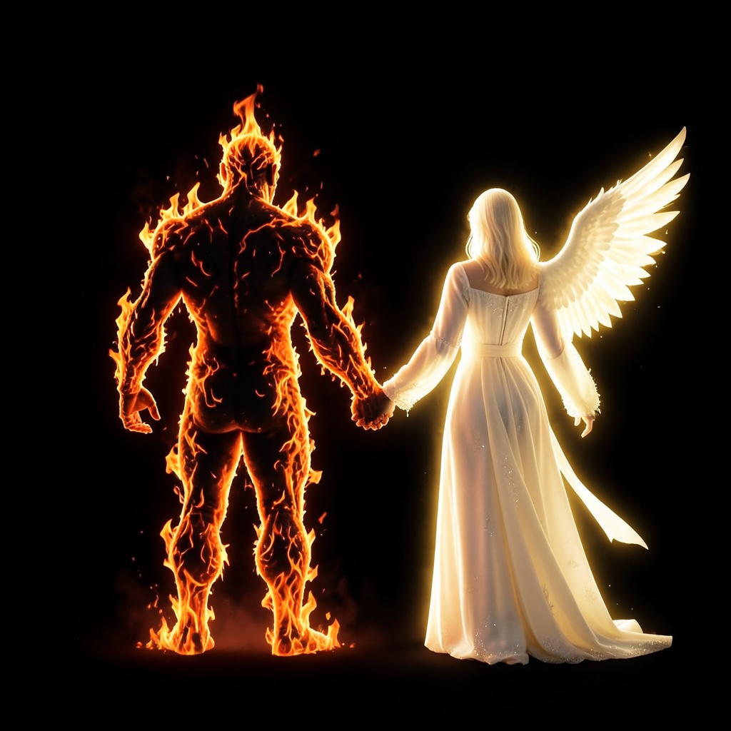 angels and demons artwork