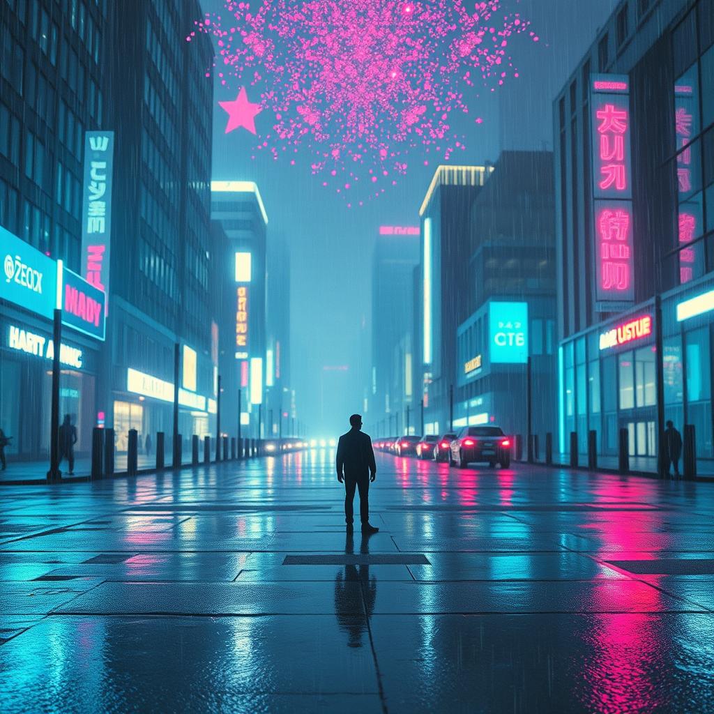 CASCADING SPARKS artwork