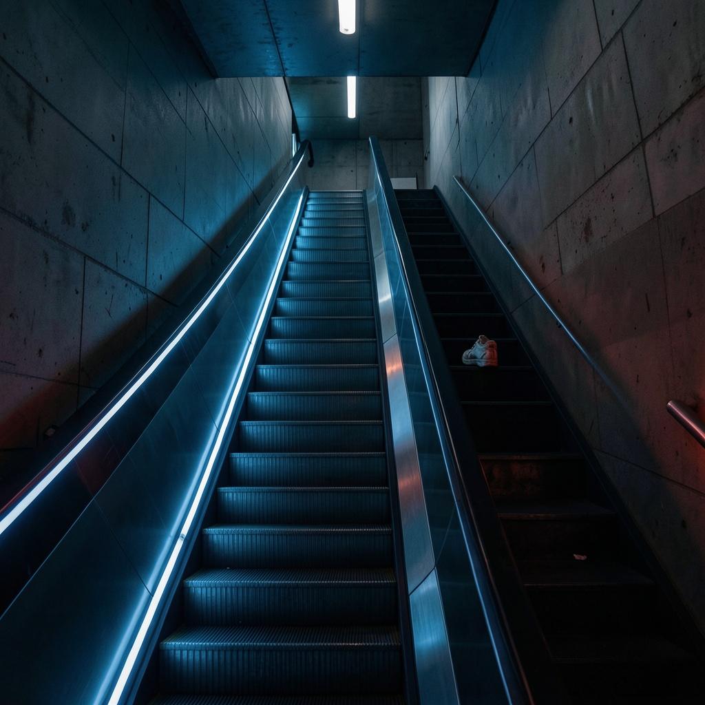 Escalator artwork