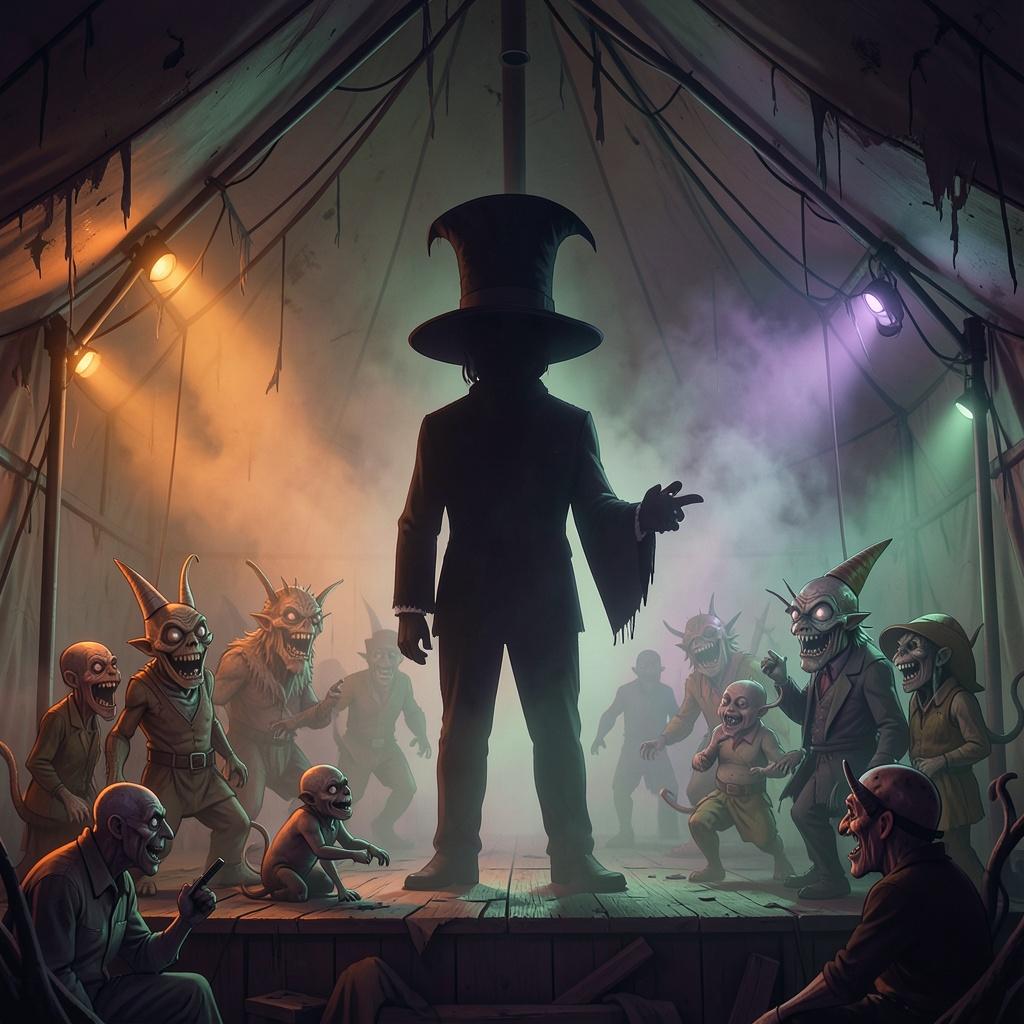 Forgotten Circus x LMNO x DJJ artwork