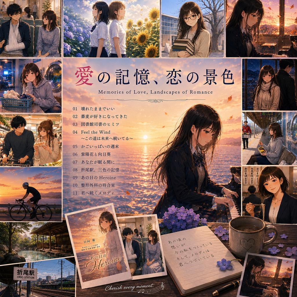 5thアルバム「愛の記憶、恋の景色」