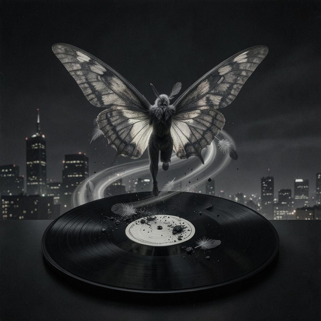 the back bird artwork