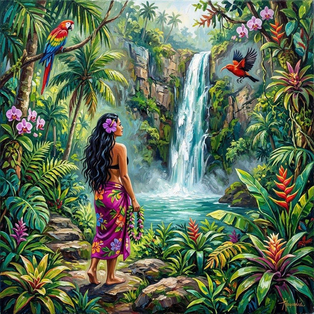 Tropical Rainforest artwork
