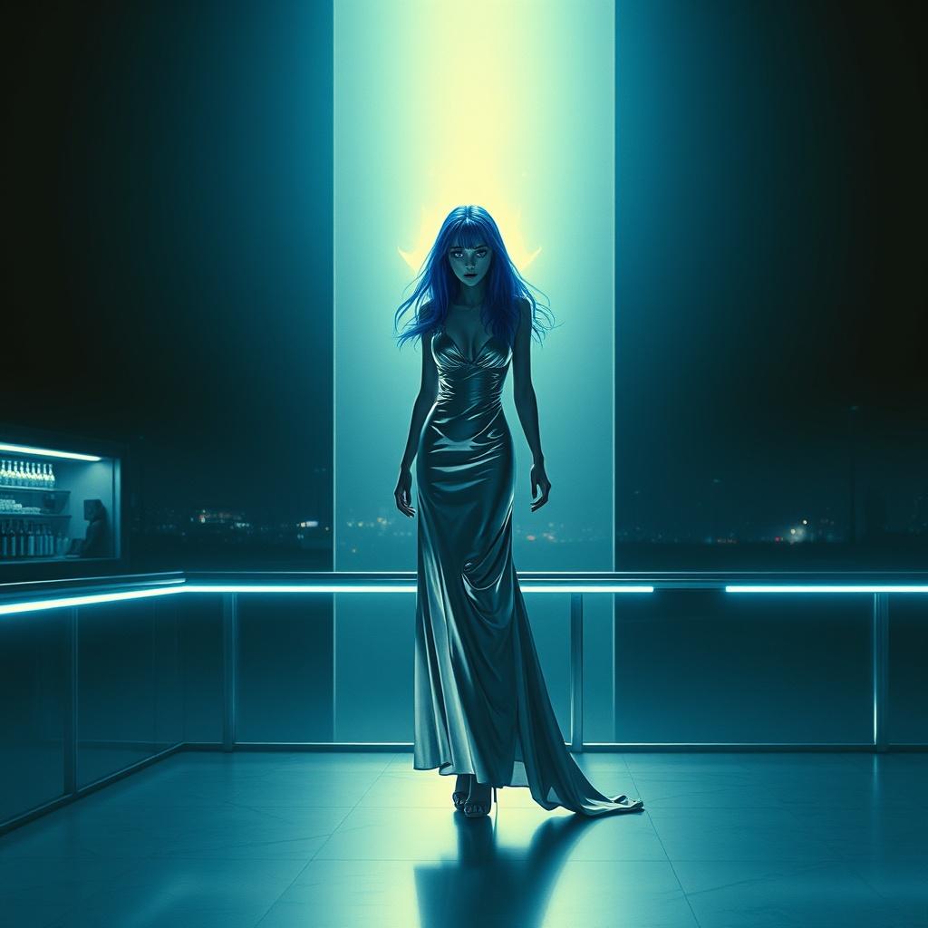 Bluefire в Платье artwork