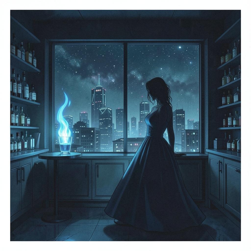 Голубое пламя,Она не из... artwork