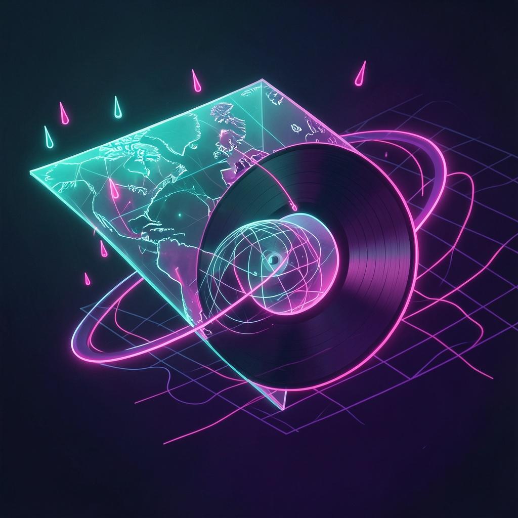 Vinyl Weather Map artwork