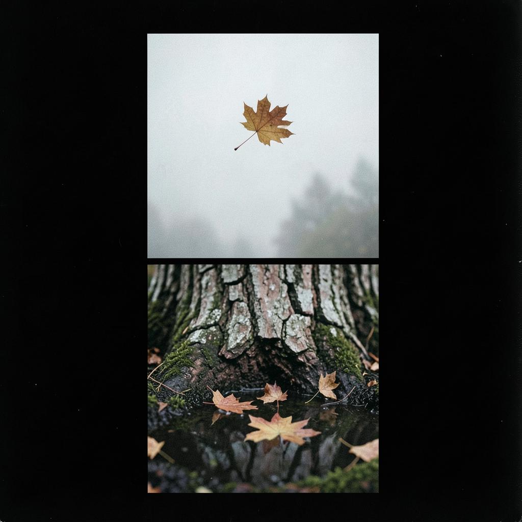 Autumn leaves artwork