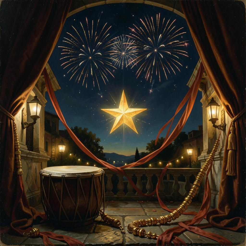 Christmas in India artwork