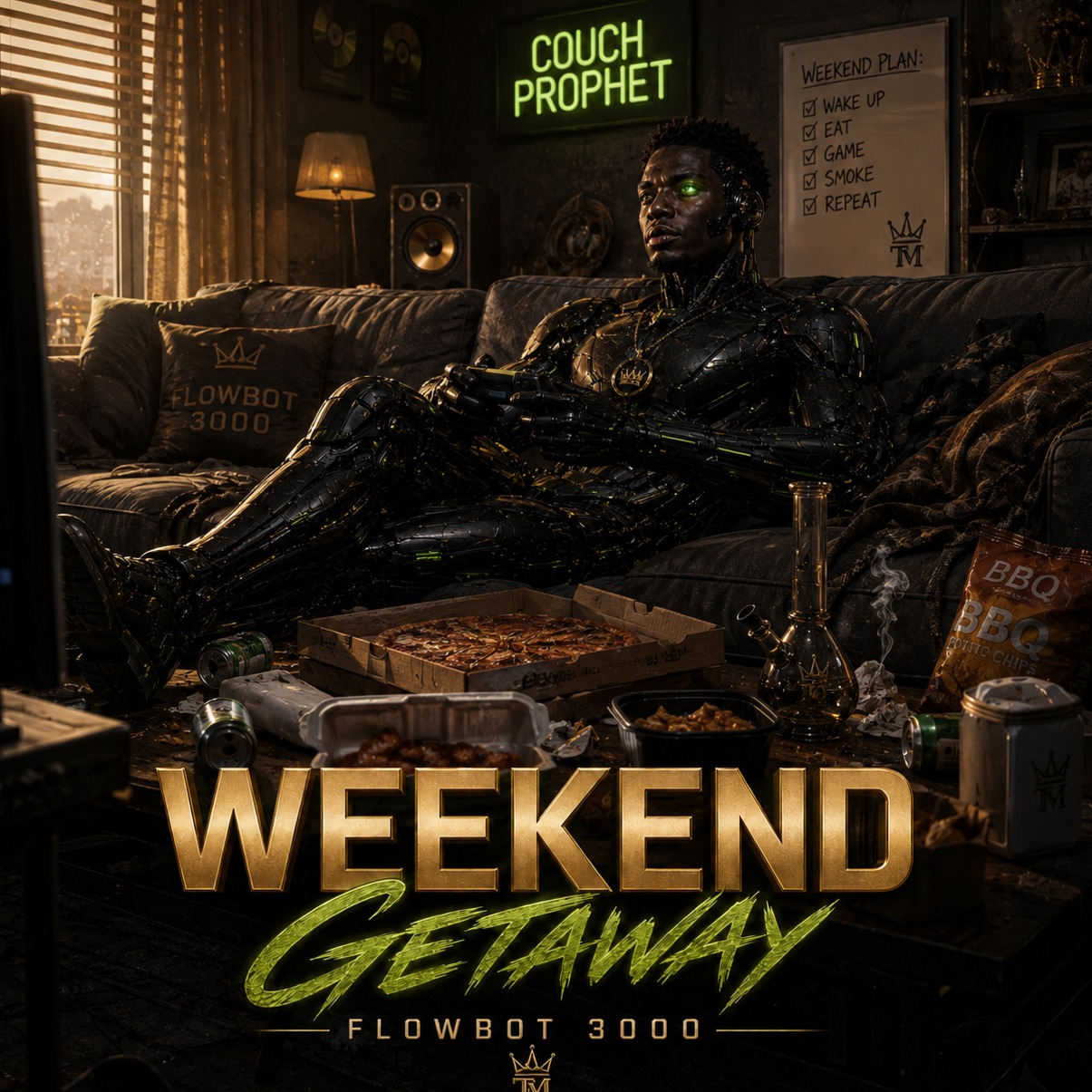 FlowBot 3000: Weekend Getaway // Couch Prophet artwork