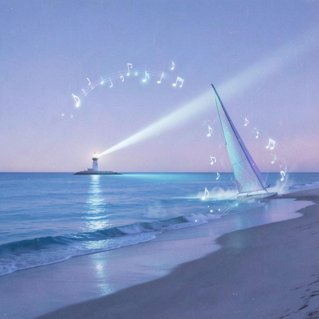 4💙🧿Blue Shore, Five Light-Years Away | Salt, Honey, and the Memory of Blue artwork