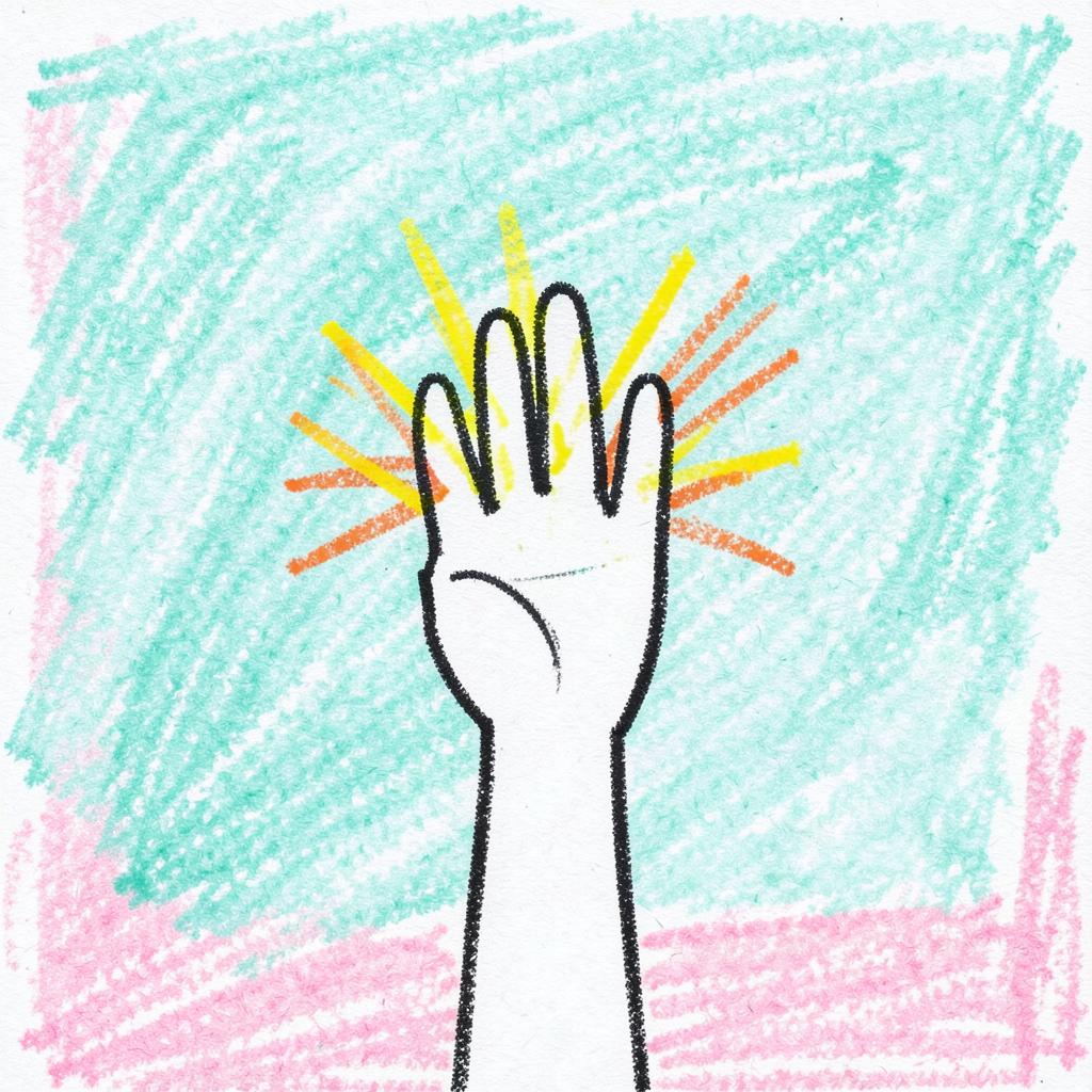 One Hand Up artwork