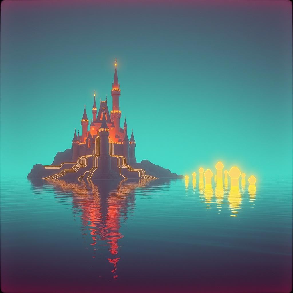 bonus glitch: cyber renaissance artwork