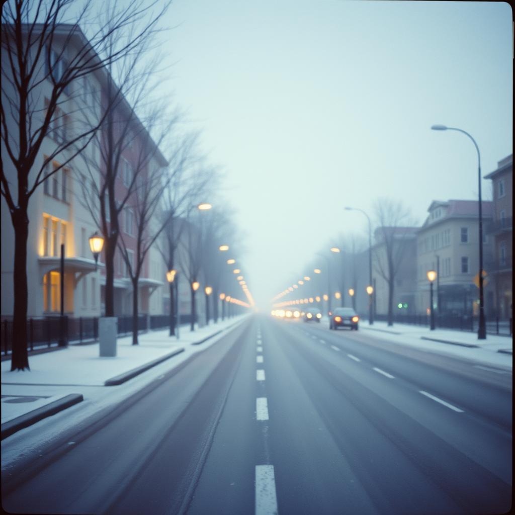 First Snow at Dawn artwork