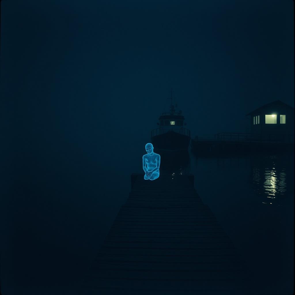 Harbor at Night artwork