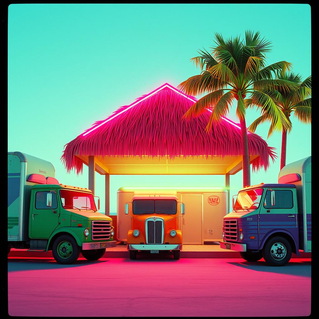 big tits and trucks artwork