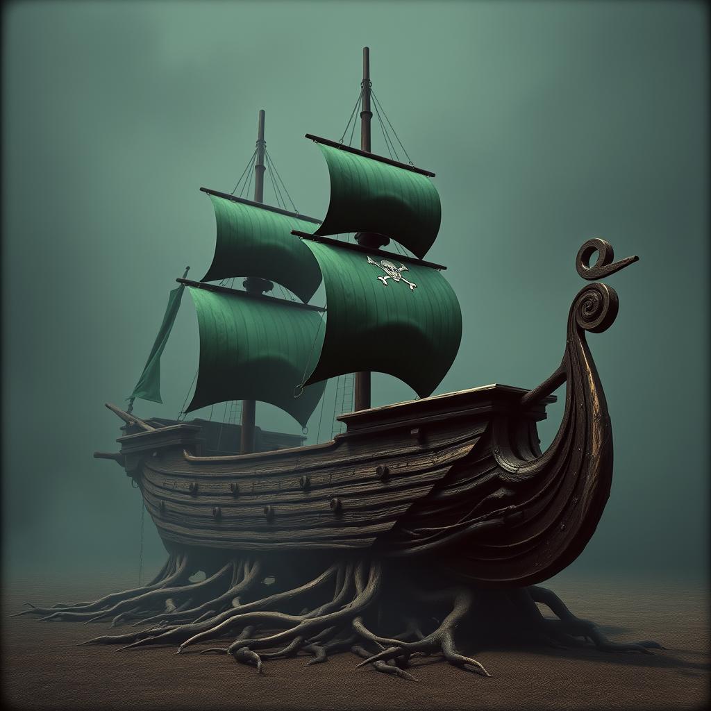 Piraña Galleon artwork