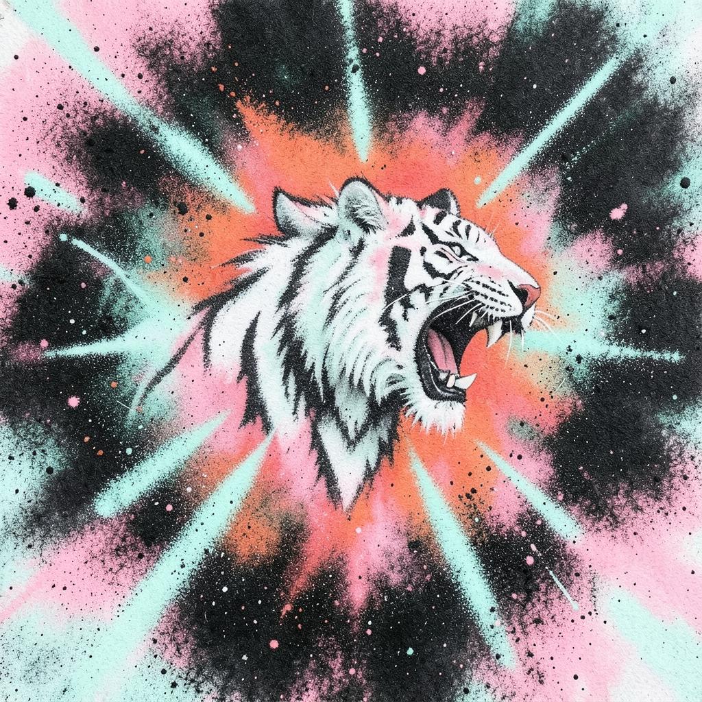 白虎嘯天 - White Tiger: Heaven-Shaking Roar artwork