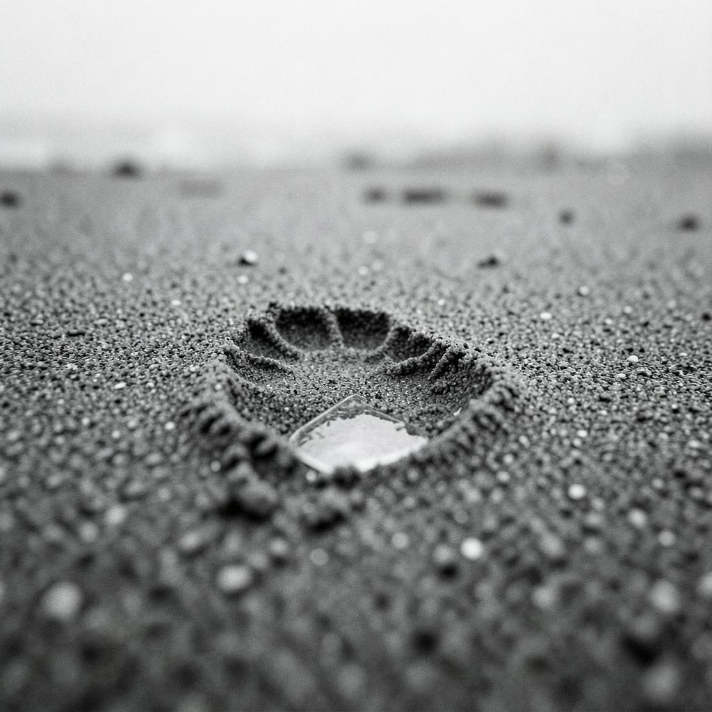 10.1Ślad na piasku artwork
