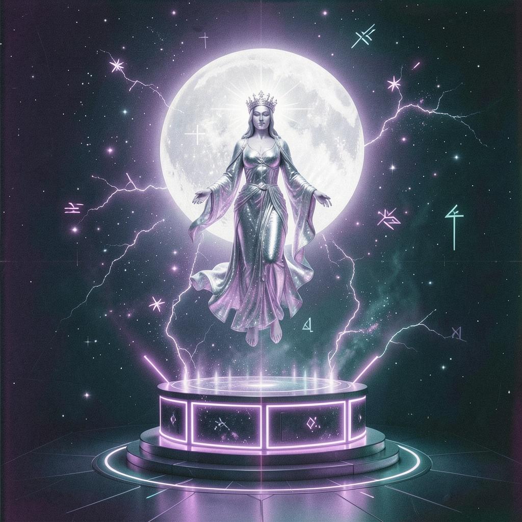She's Queen of The Moon artwork