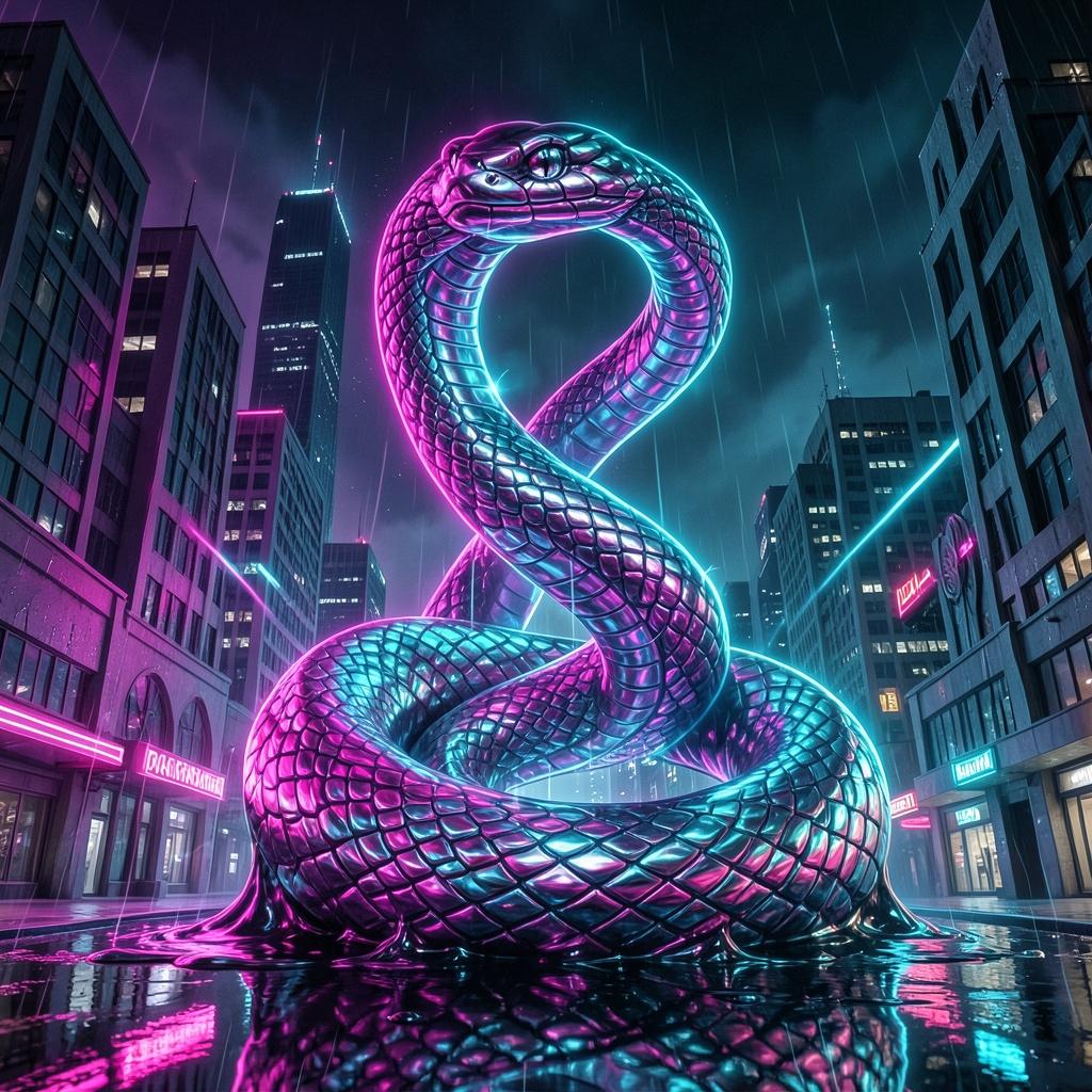 Neon Serpent artwork
