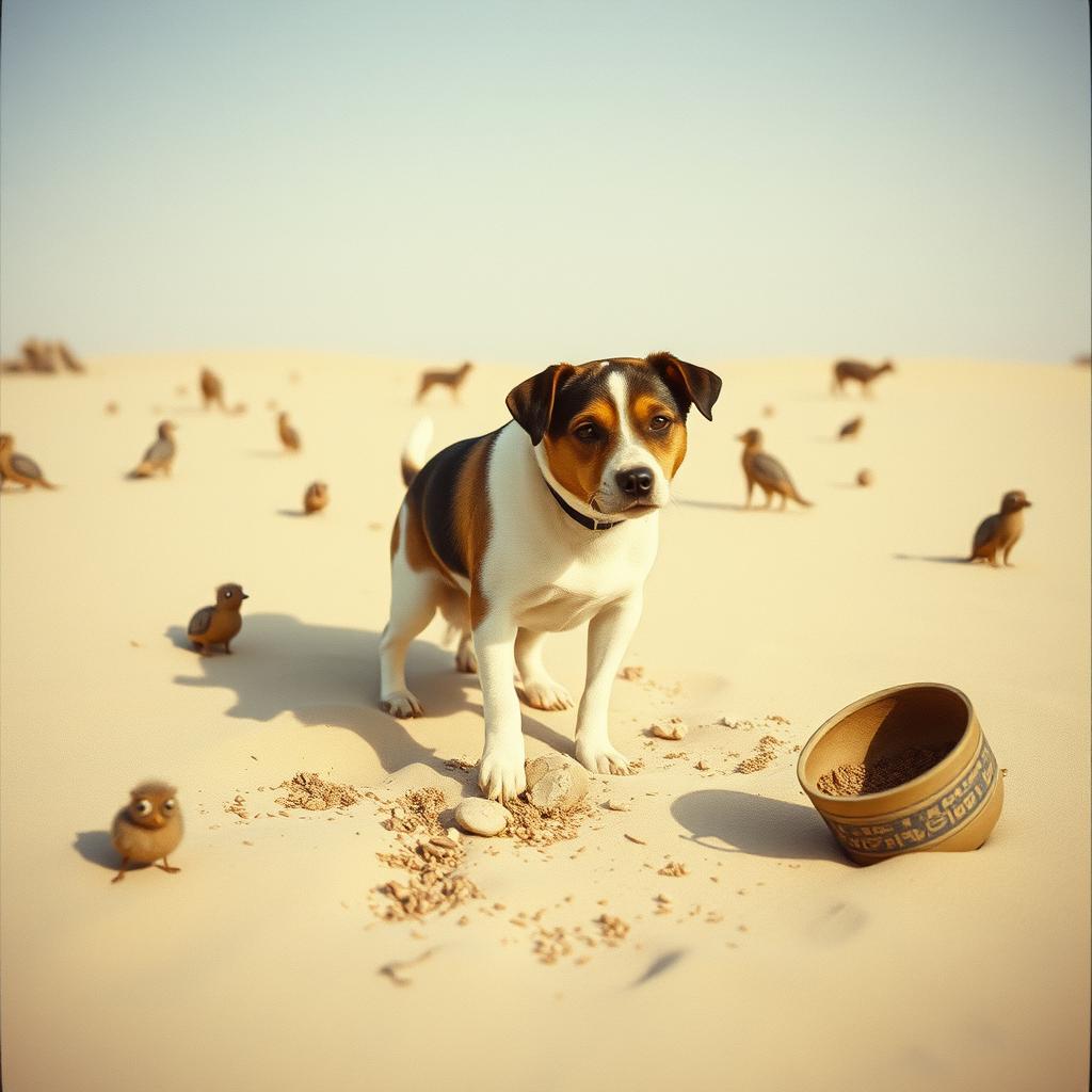 The Song of the Mischievous Dog Remake based on a Dylan Thomas poem artwork