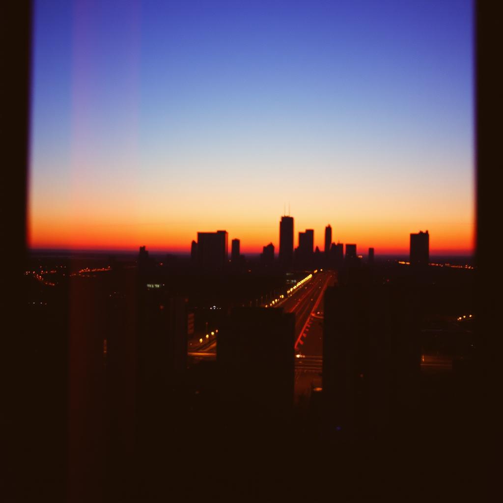 Sunset Through Glass - HookGenius artwork