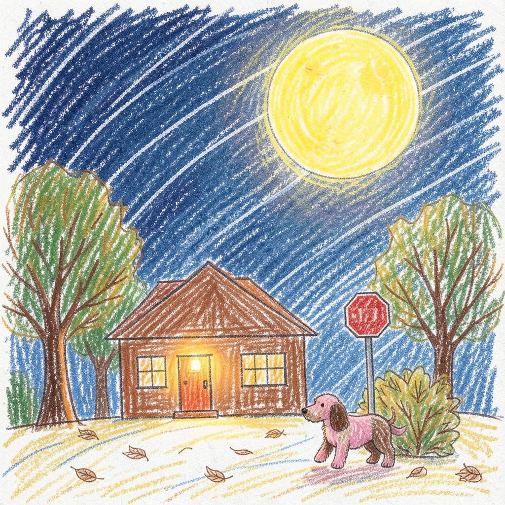Under a Carolina Hunter's Moon artwork