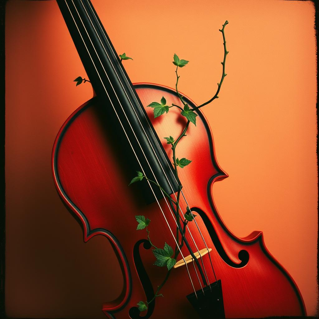 Mourning Cursive - Violin artwork