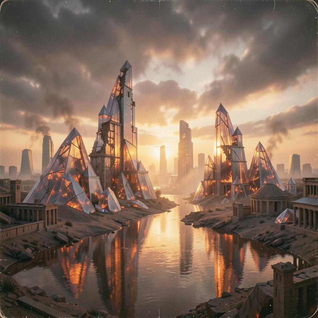 "let old Babylon Fall" artwork