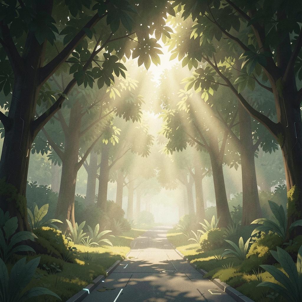 木漏れ日の下の願い　part3 artwork