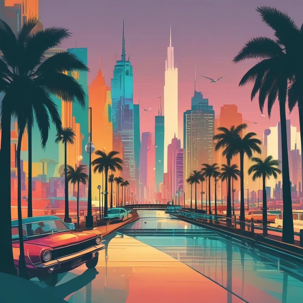 跳ねる光のシーライン artwork
