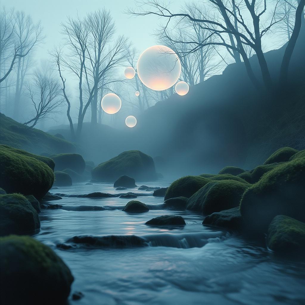 528Hz Rest by the stream -02g artwork