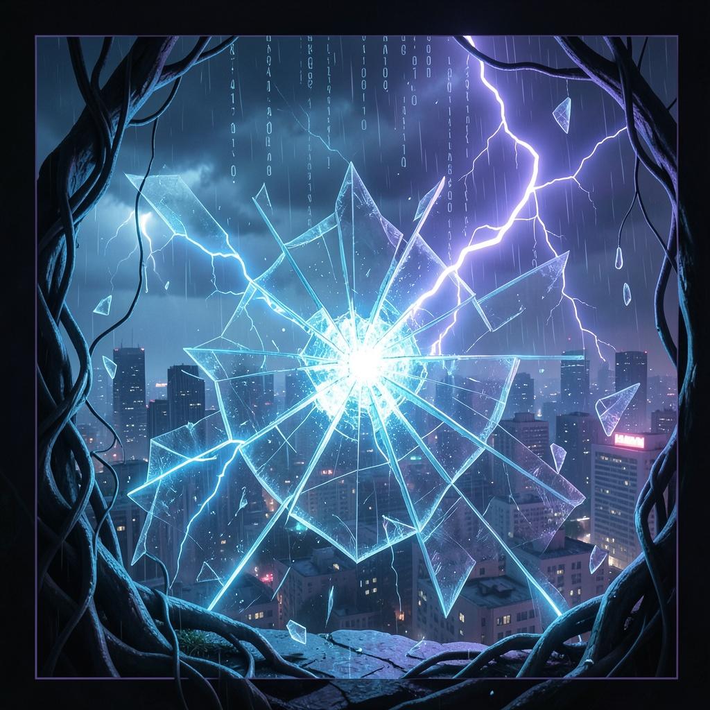 Electric Storm ⛈️ Warning ⚠️ artwork