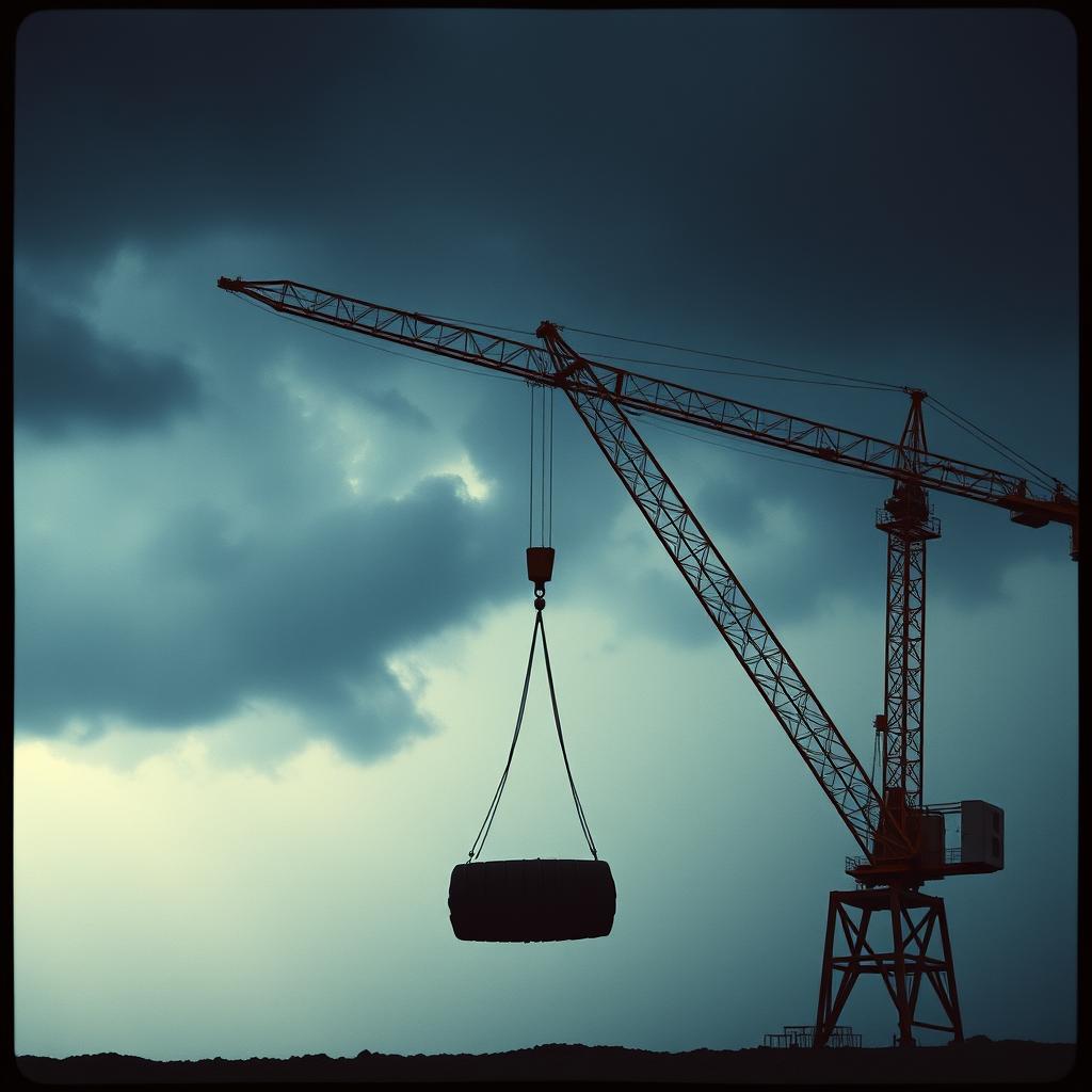 CRAPPED IN THE CRANE artwork