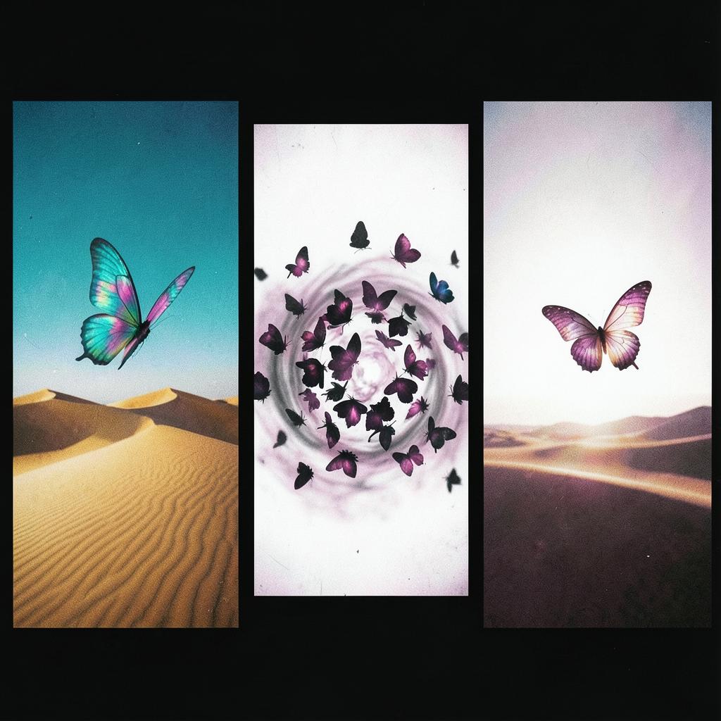 Those Butterflies in the Sahara artwork