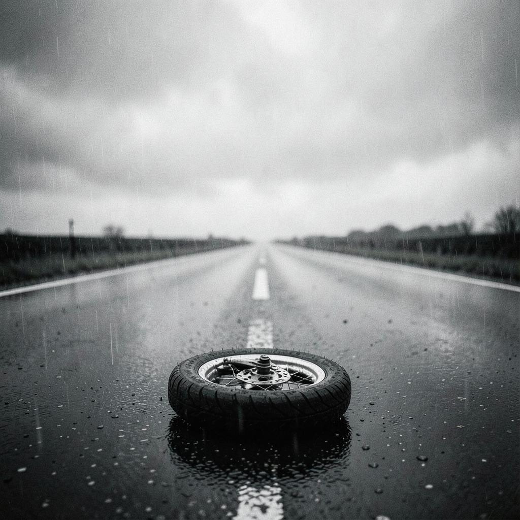 See the rainy day through artwork
