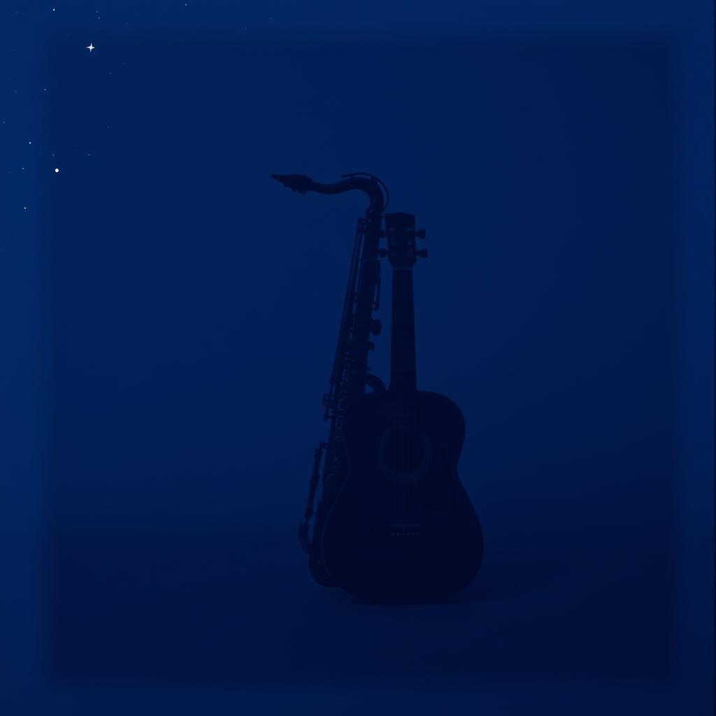 sax guitar artwork