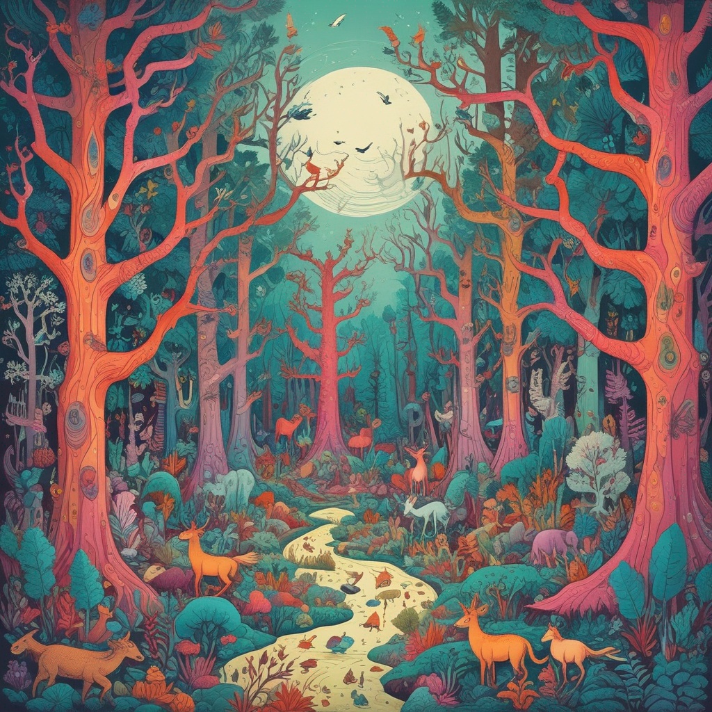 Jabberwok Gregorian chant artwork