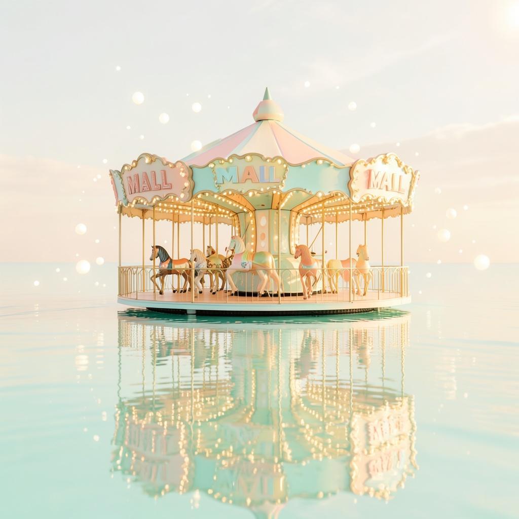 Mall Carousel - Energetic Elevator Classic artwork