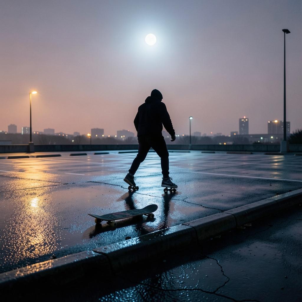 Le temps d’un kickflip artwork