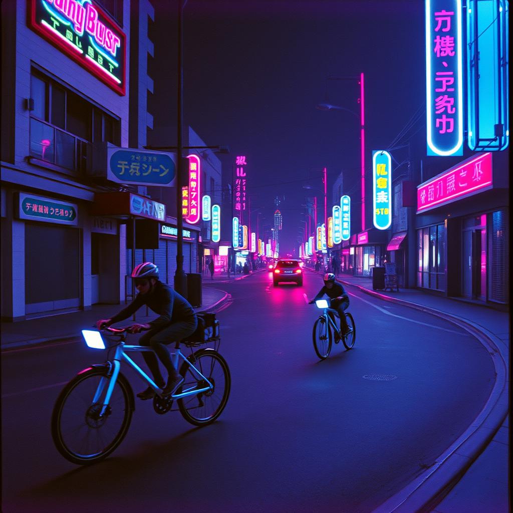 Midnight Fugitive (真夜中の逃亡者) artwork