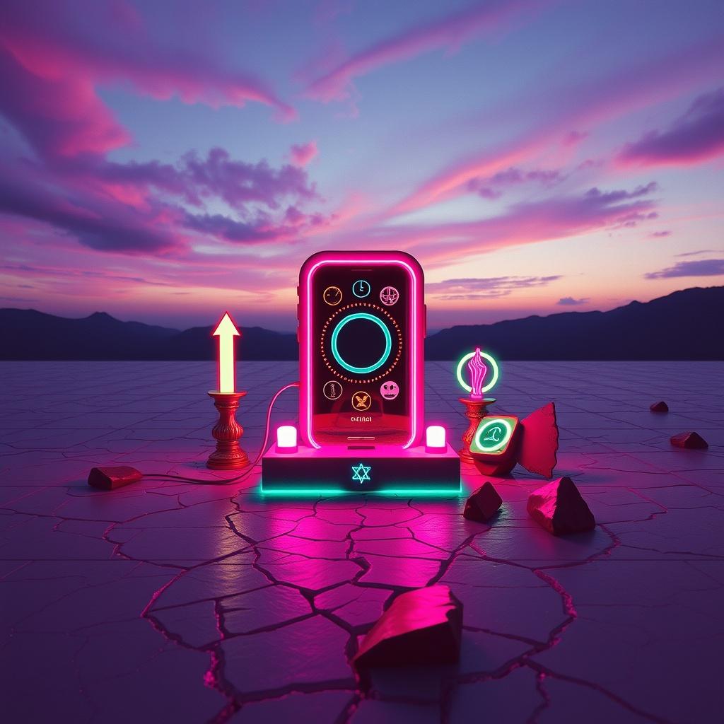 the death of irony artwork